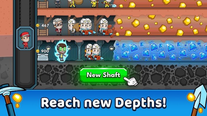 Idle Miner Tycoon: Gold Games screenshot